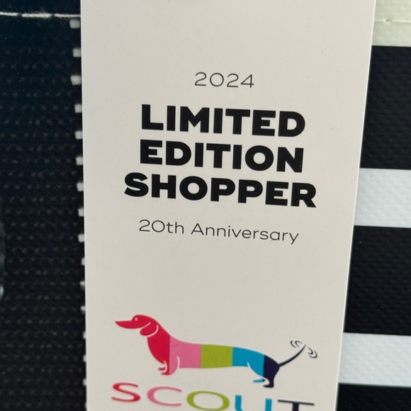 SCOUT dachshund limited edition Anniversary huge shopper tote ❤️👜🐶 - Picture 2 of 8